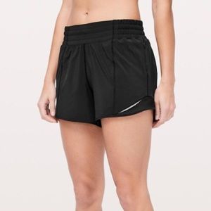 High rise hotty hot lululemon shorts